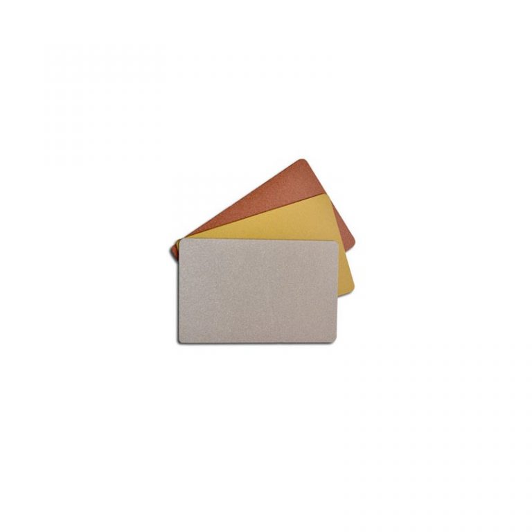 Carte PVC Métalisée 2 faces 0.76 mm