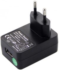 ALIMENTATION POUR LECTEUR CODE A BARRE-100-240 VAC, 5 V, 2.5 A, AVEC PRISE EUROPEENNE