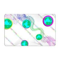 Datacard DuraGard Secure Globe Holographic Overlaminate 0.6 Mil