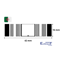 Étiquette RFID UHF U8 – format 42x 16 mm, disponible en plusieurs dimensions