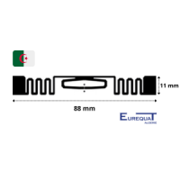 étiquette rfid uhf M7 88 x 11 mm, plusieurs dimensions disponibles